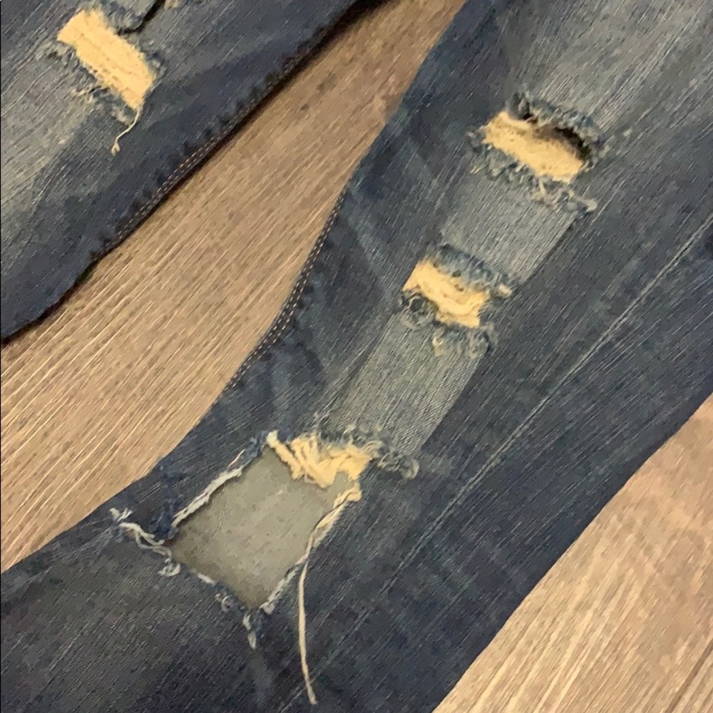 Express Distressed Jeans - Picture 2 of 7